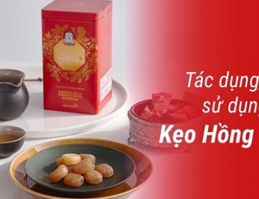 Tác dụng của kẹo sâm Hàn Quốc đối với từng đối tượng