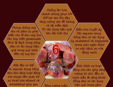 Tác dụng và cách dùng hồng sâm tẩm mật ong