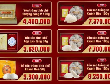 Giá tổ yến sào bao nhiêu tiền 100gr? Mua tổ yến ở đâu tốt?