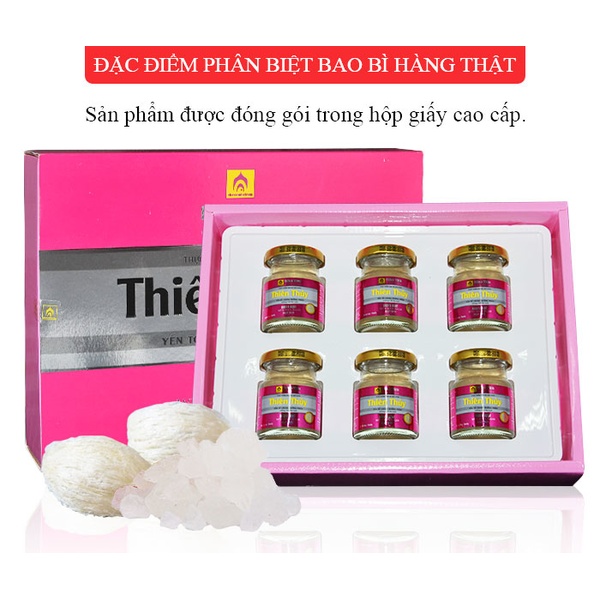 Nước yến sào Thiên Thủy có đường vị sen loại 6 lọ-Y077 A1