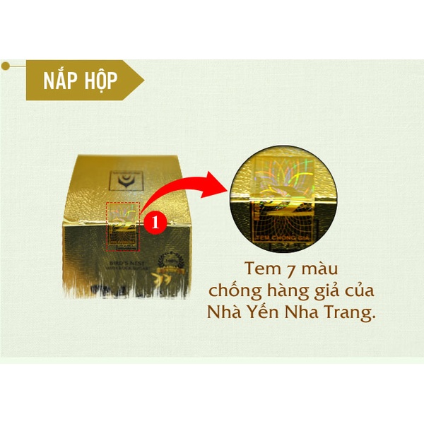 Nước yến Thái Hà chưng đường phèn -Y074 A8