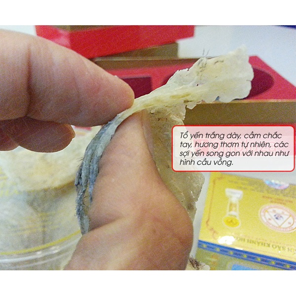 Yến nguyên tổ Khánh Hòa hộp 100g TP2-Y002 A8