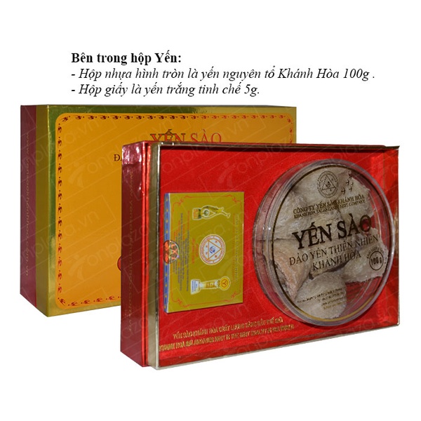 Yến nguyên tổ Khánh Hòa hộp 100g TP5 Y005 ảnh02