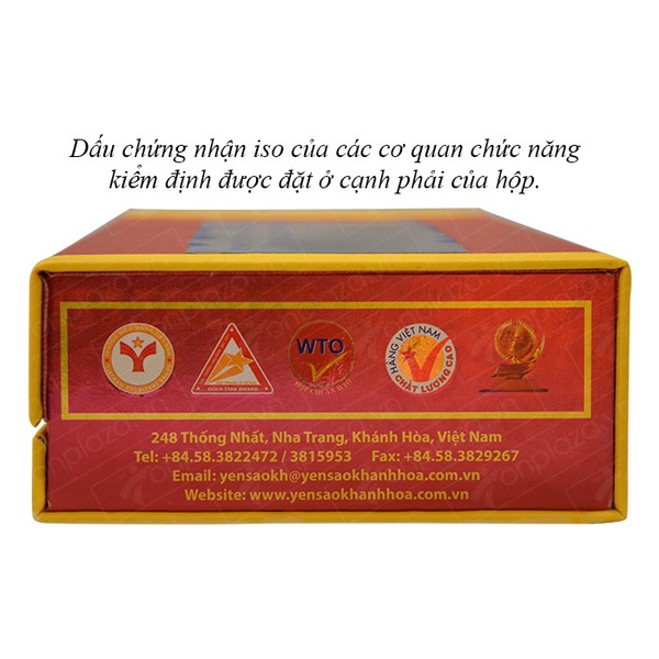 Yến hồng nguyên chiếc Khánh Hòa hộp 100g-Y007 A2