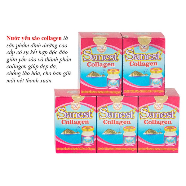 Nước yến sanest collagen 70ml 1 lọ-Y032-A6