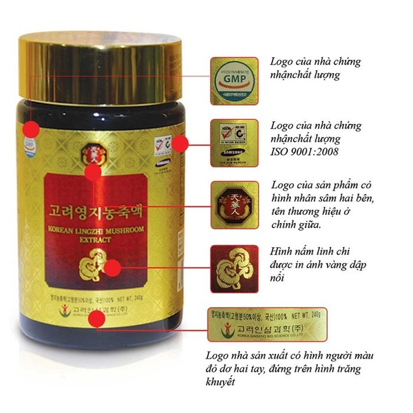 Cao linh chi núi tự nhiên Hàn Quốc cao cấp L028 A4