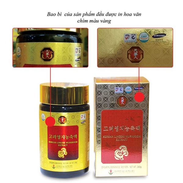 Cao linh chi núi tự nhiên Hàn Quốc cao cấp L028 A5