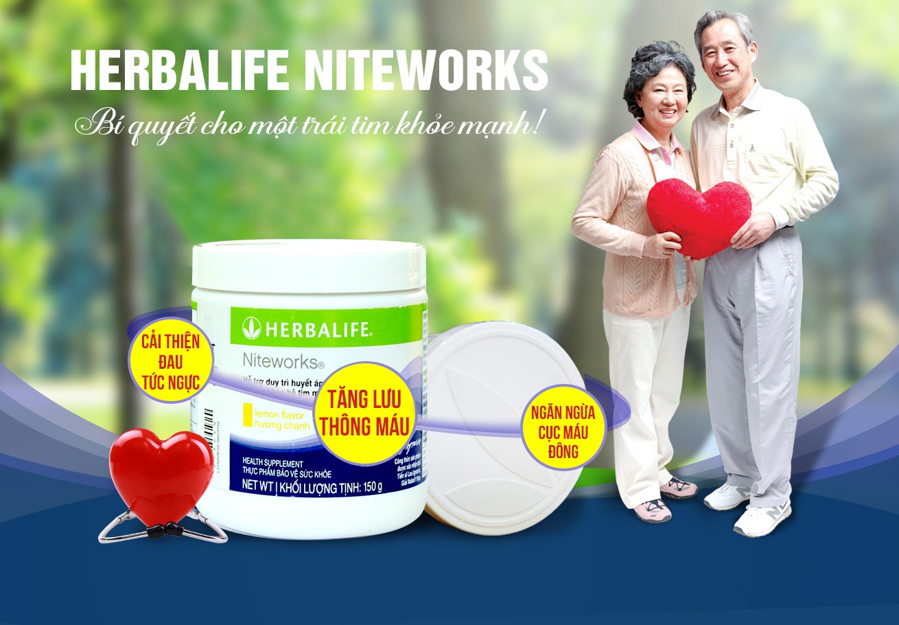 Herbalife Niteworks thực phẩm hỗ trợ tim mạch
