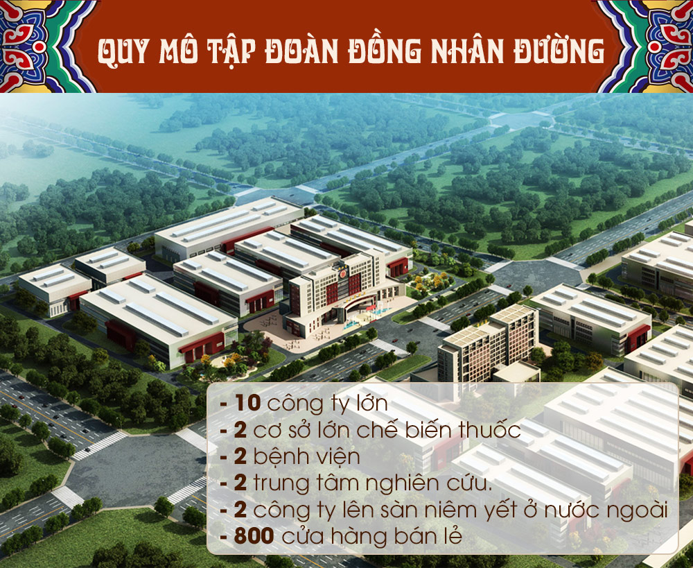 An cung ngưu hoàng hoàn đai vàng Đồng Nhân Đường