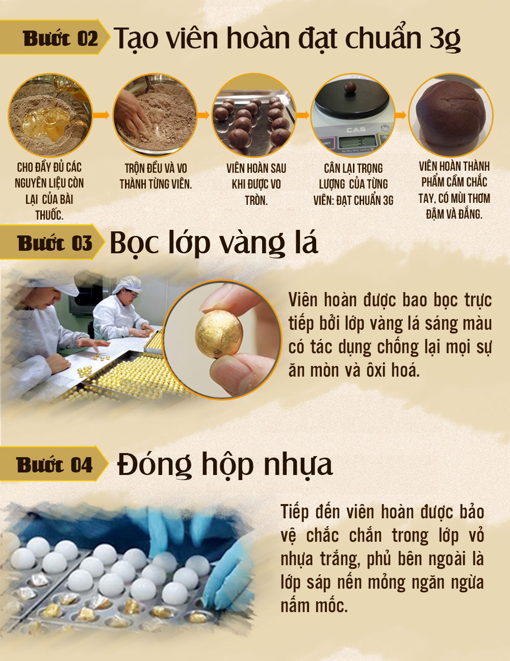 An cung ngưu hoàng hoàn đai vàng Đồng Nhân Đường