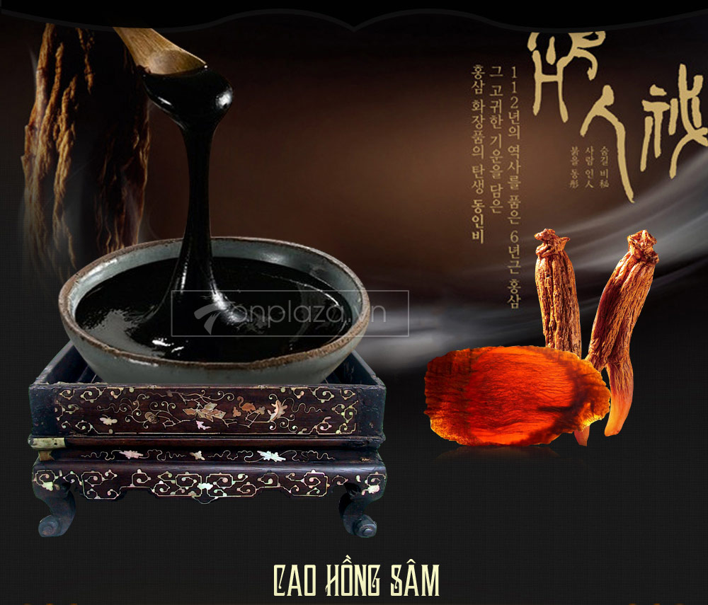 Cao hồng sâm Hanil Hàn Quốc cao cấp loại hộp 4 lọ NS033-13