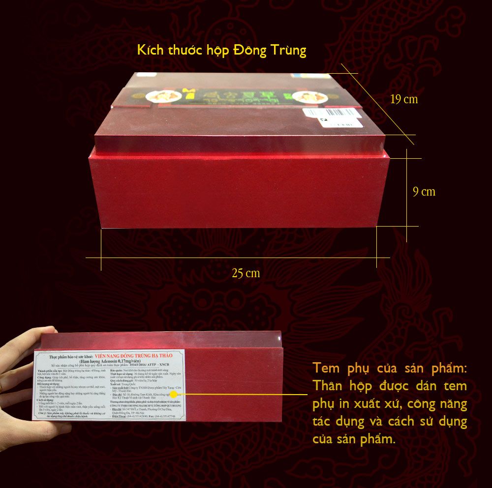 Viên nang đông trùng hạ thảo