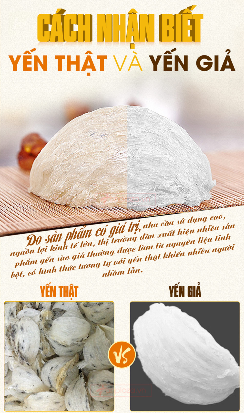 Tổ yến hồng sơ chế thượng hạng