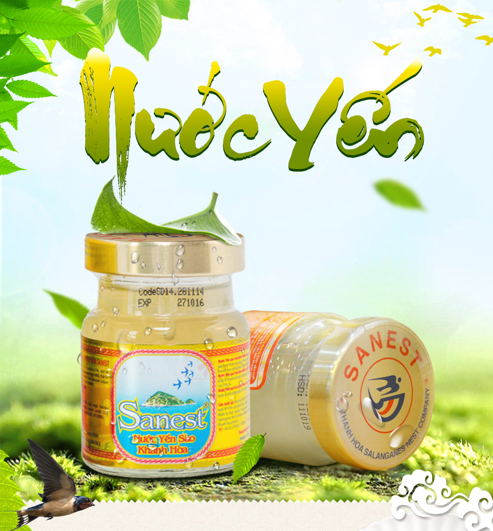 Nước yến sanest nhân sâm 70ml 1 lọ