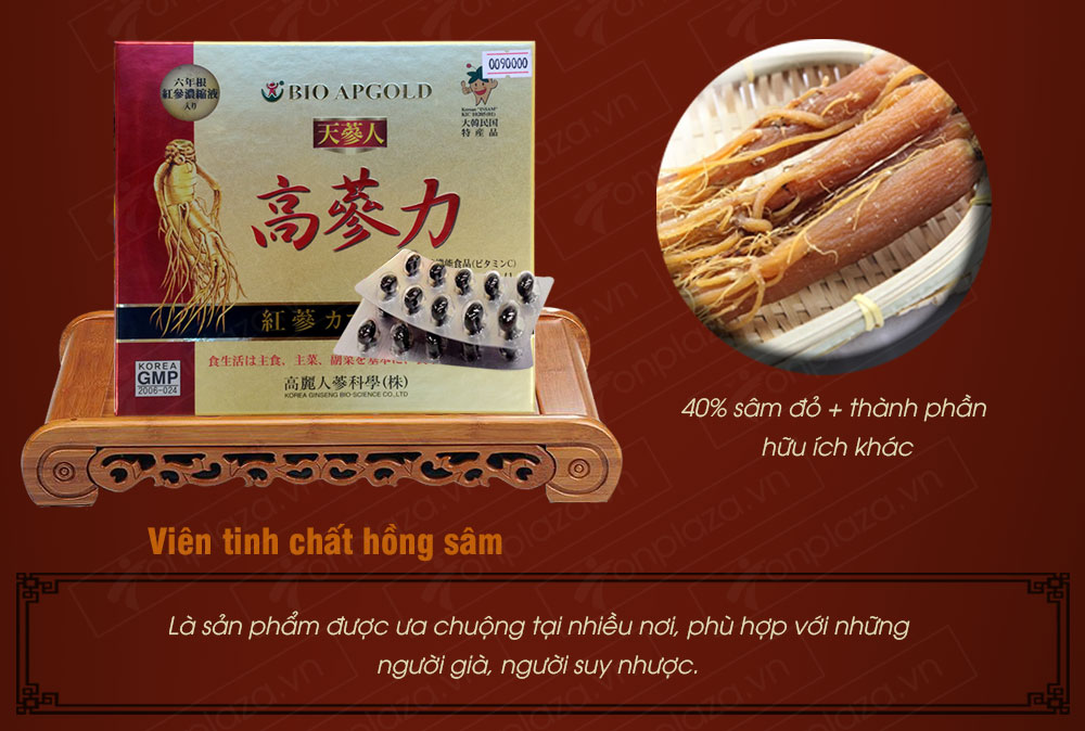 Viên nang nhân sâm linh chi cao cấp hộp 120 viên NS101