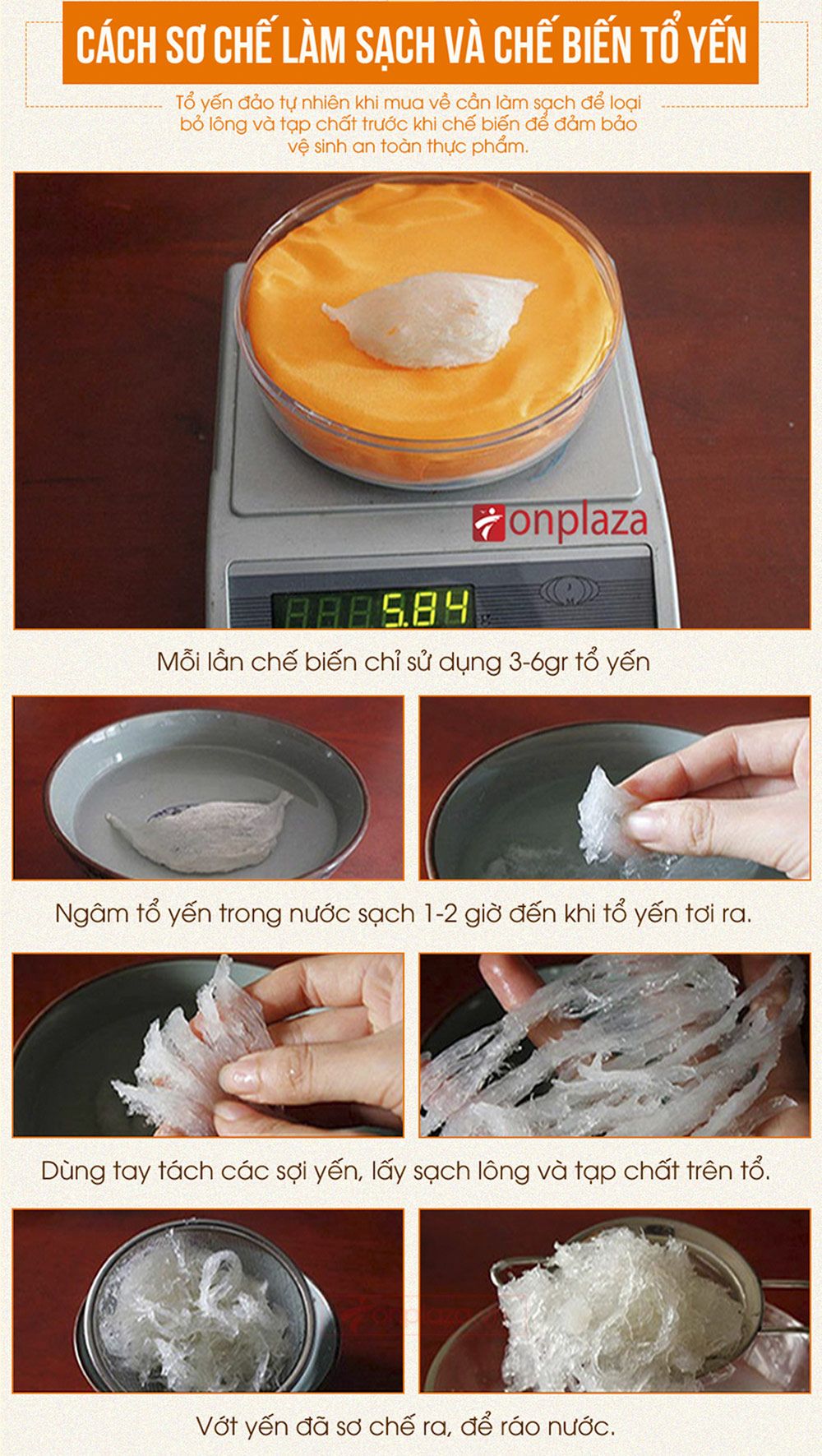 Hộp quà biếu tổ yến trắng tinh chế thượng hạng cao cấp loại 1 hộp 100g Y063-13