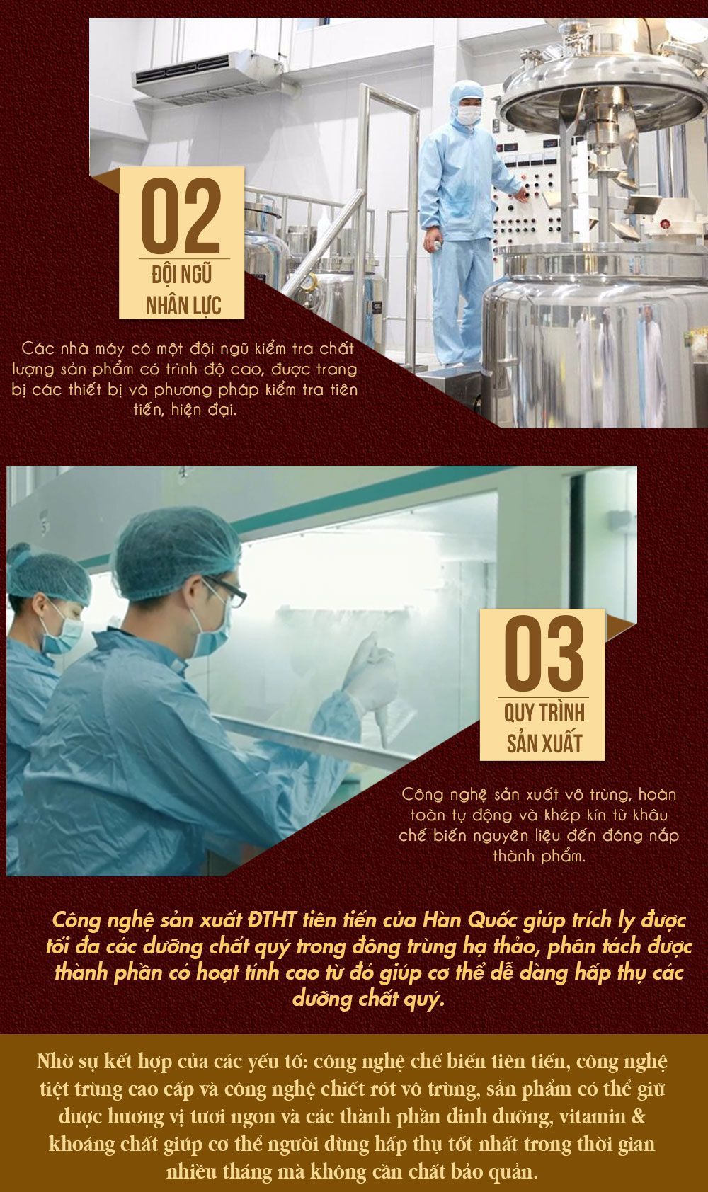 Nước ĐTHT hộp quà biếu gỗ vàng 60 gói cao cấp Hàn Quốc D043 6