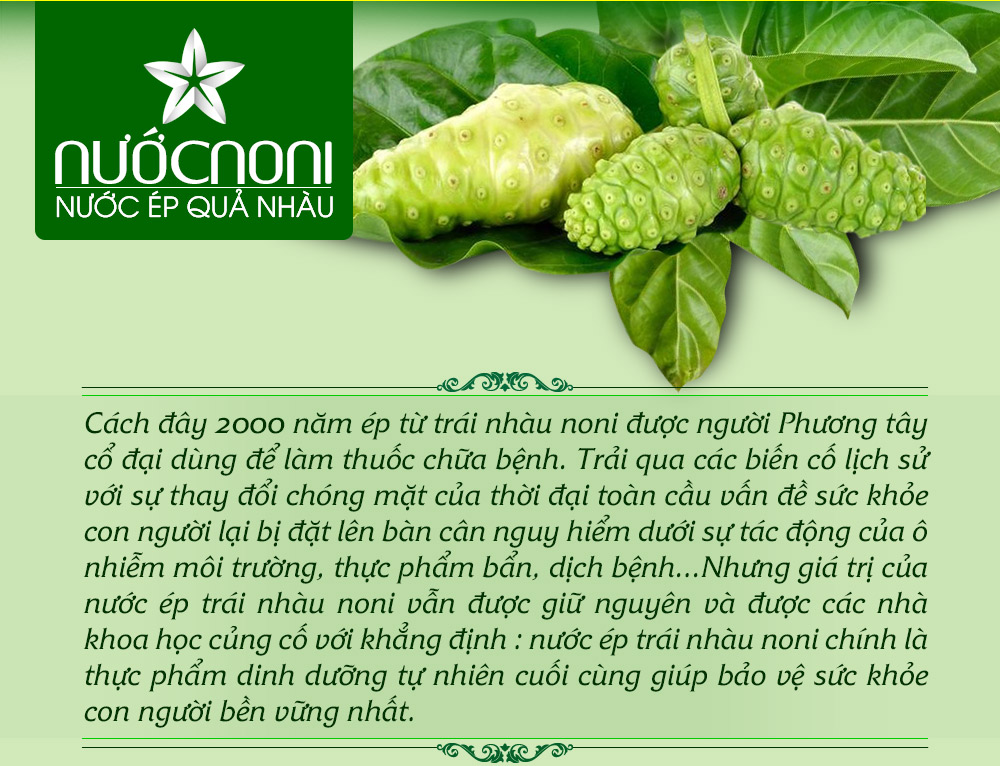 Noni truyền thống Juice tự nhiên (thùng) NO001 1