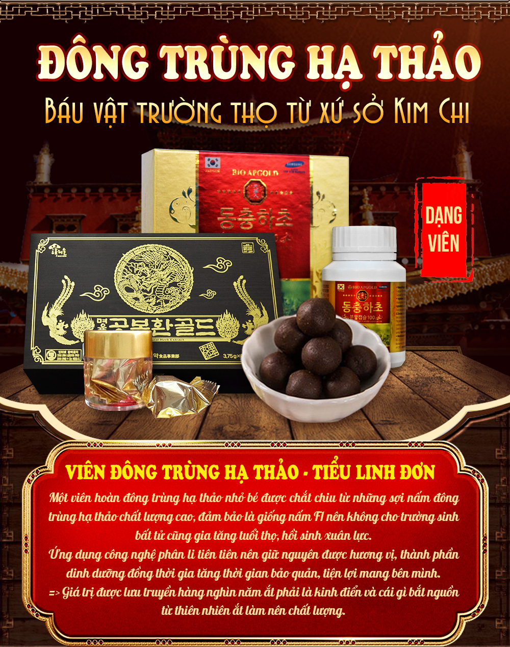 Đông Trùng Hạ Thảo Bio Viên Nhộng 01