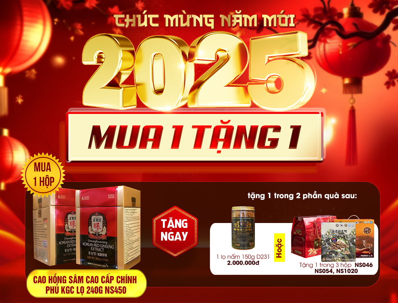 Hộp quà Cao Hồng Sâm Chính Phủ KGC Global Extract Lọ 240g NS450