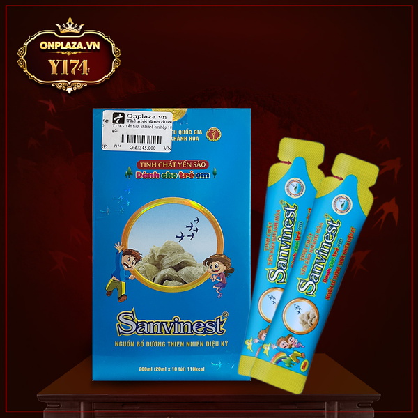 Yến tinh chất trẻ em cao cấp hộp 10 gói Y174