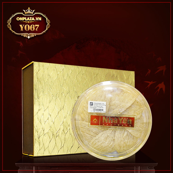 Tổ yến trắng sơ chế Nhà yến Nha Trang loại 2 hộp 100gr - Y067