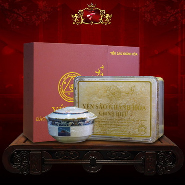 Tổ yến tinh chế Khánh Hòa hộp quà tặng 100g Y017