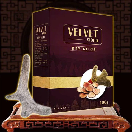 Nhung hươu sấy khô thái lát Siberia 100g -NH004