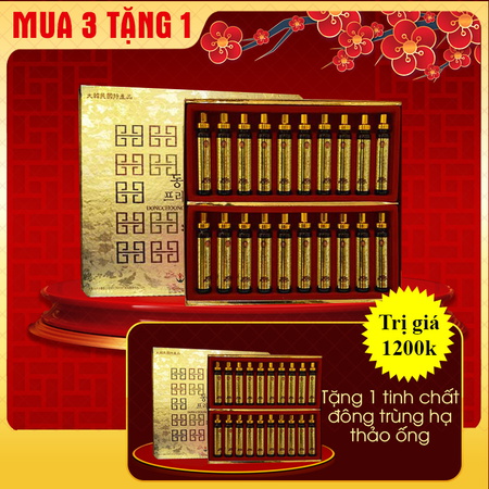 Tinh Chất Đông Trùng Hạ Thảo Hàn Quốc cao cấp Dạng Ống D045