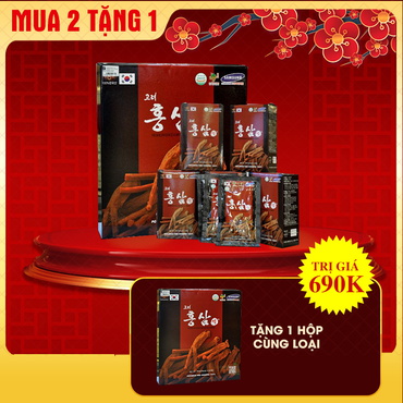 Nước hồng sâm cao cấp Hàn Quốc Pocheon Korean Drink hộp 30 gói NS838