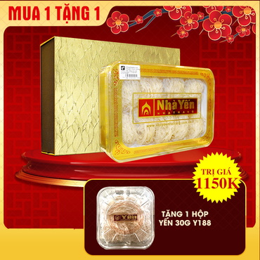 Yến trắng tinh chế cao cấp loại 1 Nhà Yến (100g/hộp) - Y062