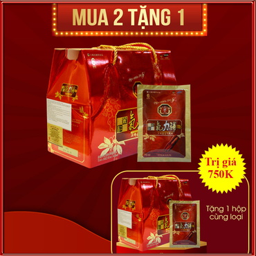 Nước ép hồng sâm Hàn Quốc 6 năm tuổi hộp 30 gói NS046