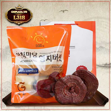 Nấm linh chi bao tử Hàn Quốc cao cấp Achimmadang (1kg - loại trên 13 lá ) L318
