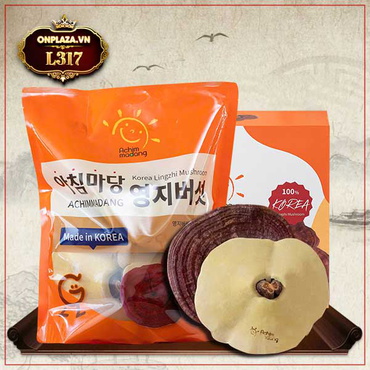 Nấm linh chi Hàn Quốc bao tử Achimmadang (1kg - loại 6-8 lá ) L317