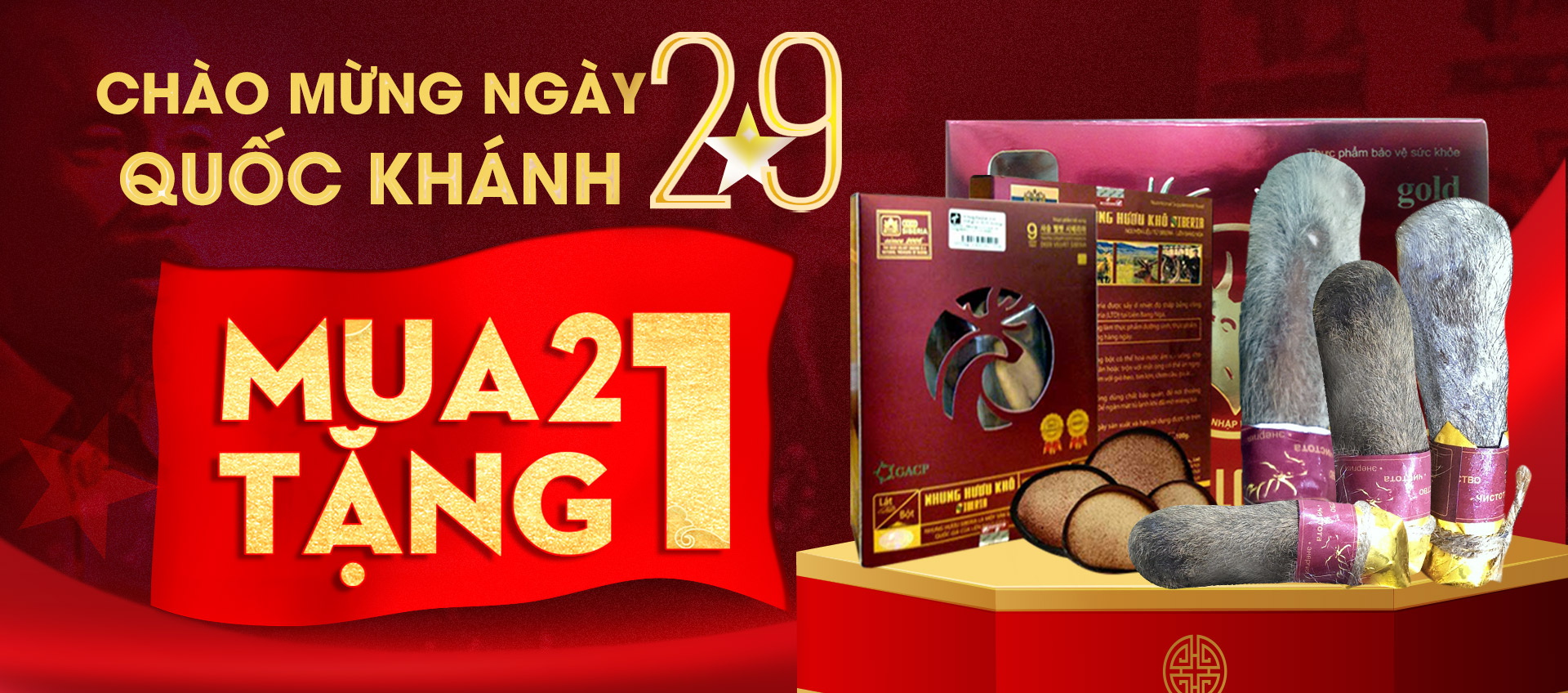 Khuyến mãi Nhung hươu