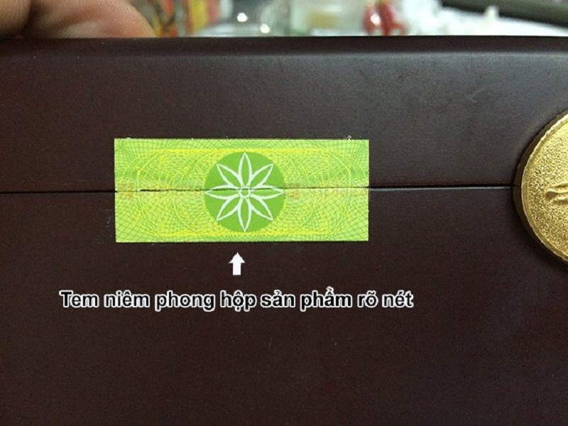An cung ngưu Rùa Vàng hộp 3 viên