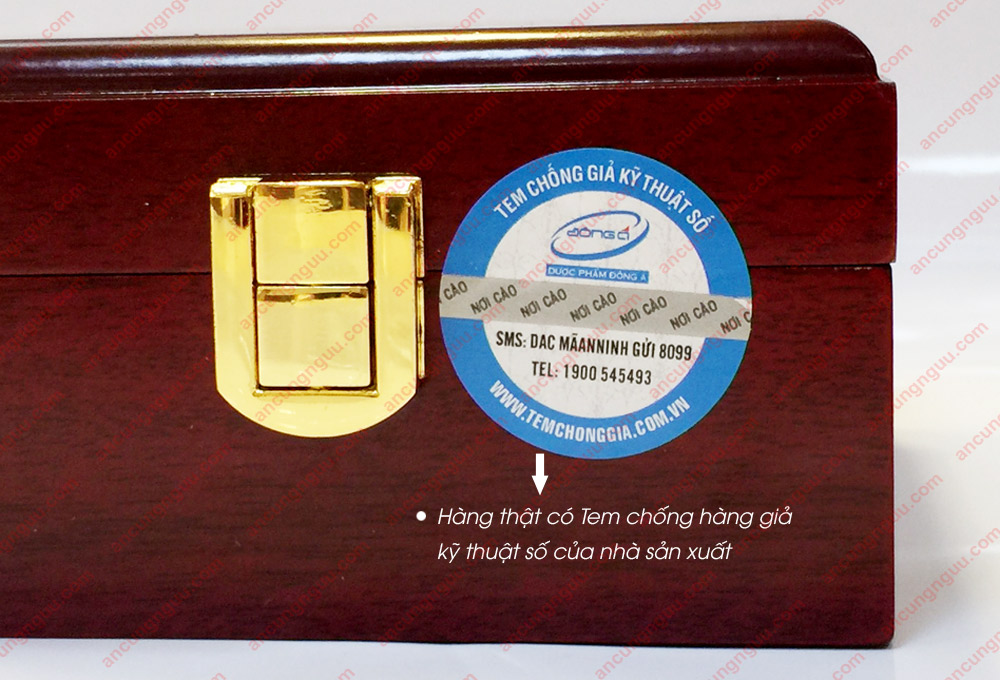 An cung ngưu hoàng hoàn Đông Á A028 a3