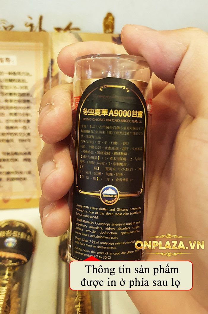 Đông trùng hạ thảo nguyên con Tây Tạng loại 20g/hộp D003 11