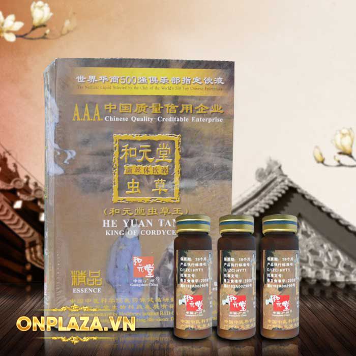 Đông trùng hạ thảo dạng nước hai ông già Hòa Nguyên Đường D015 1