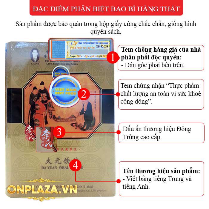 ​​Nước Uống Đông Trùng Hạ Thảo Ông Già Đại Nguyên Nhập Khẩu D017 1