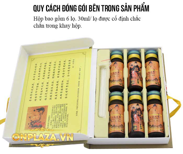 ​​Nước Uống Đông Trùng Hạ Thảo Ông Già Đại Nguyên Nhập Khẩu D017 3