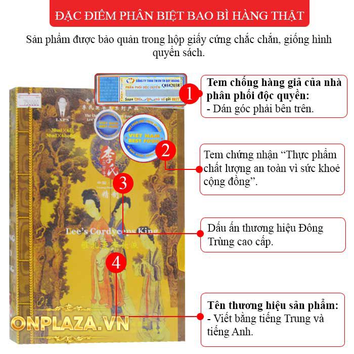 Nước Đông Trùng Hạ Thảo Ba Cô Tiên Lý Thị Loại Nhập Khẩu D018 1