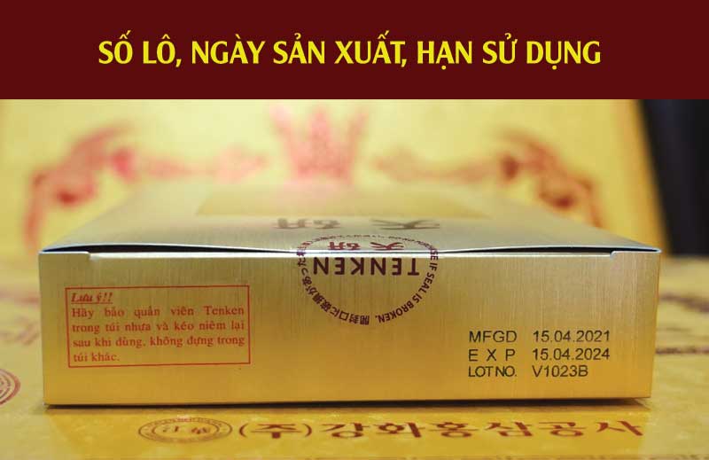 Viên đông trùng hạ thảo Tenken Nhật Bản