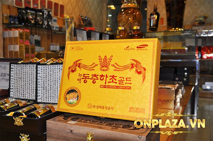 ​​ĐTHT hộp gỗ vàng 60 gói cao cấp D043 6a