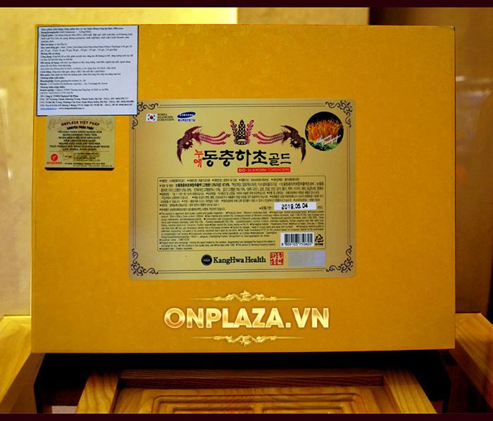 ​​ĐTHT hộp gỗ vàng 60 gói cao cấp D043 7