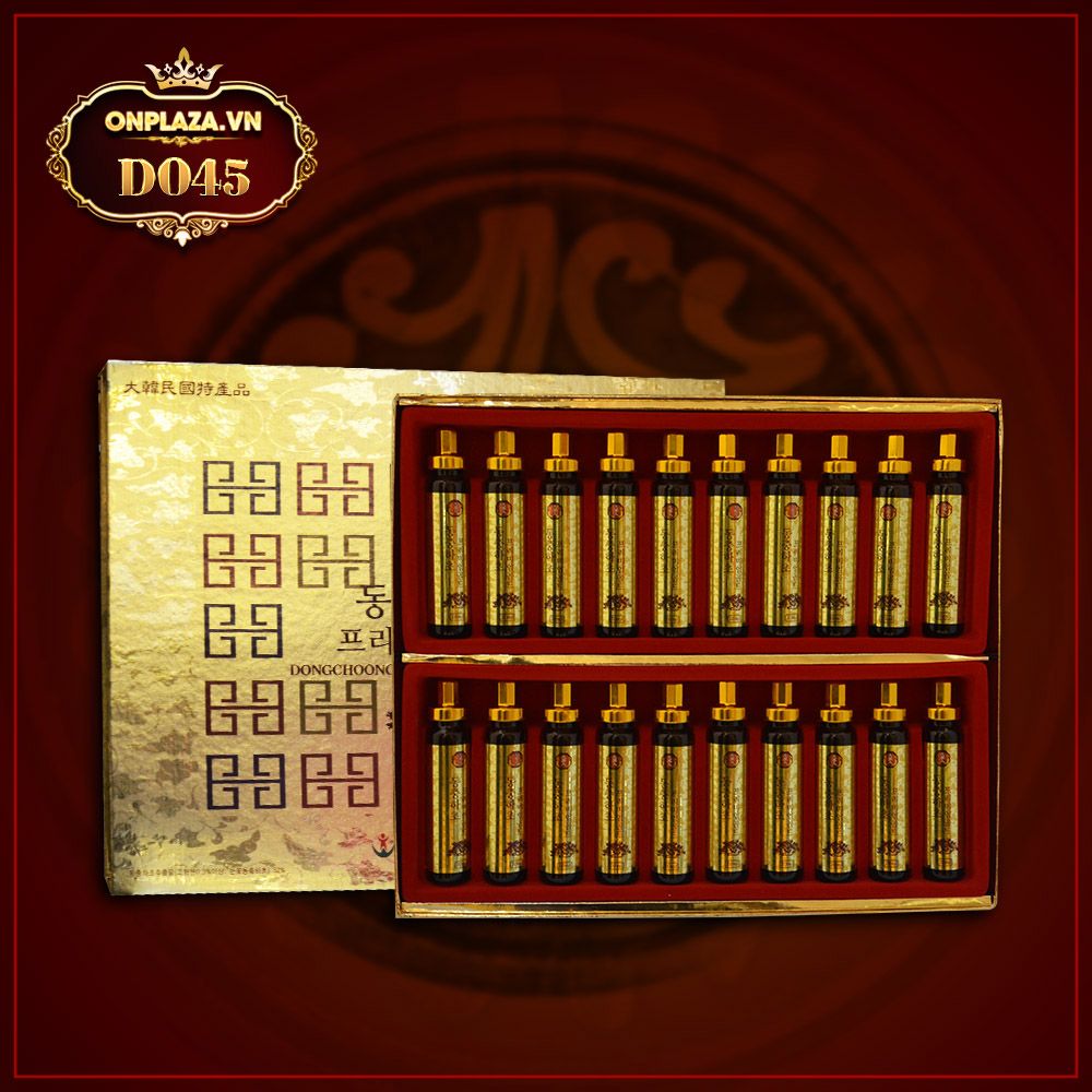 Tinh chất đông trùng hạ thảo dạng ống Hàn Quốc D045