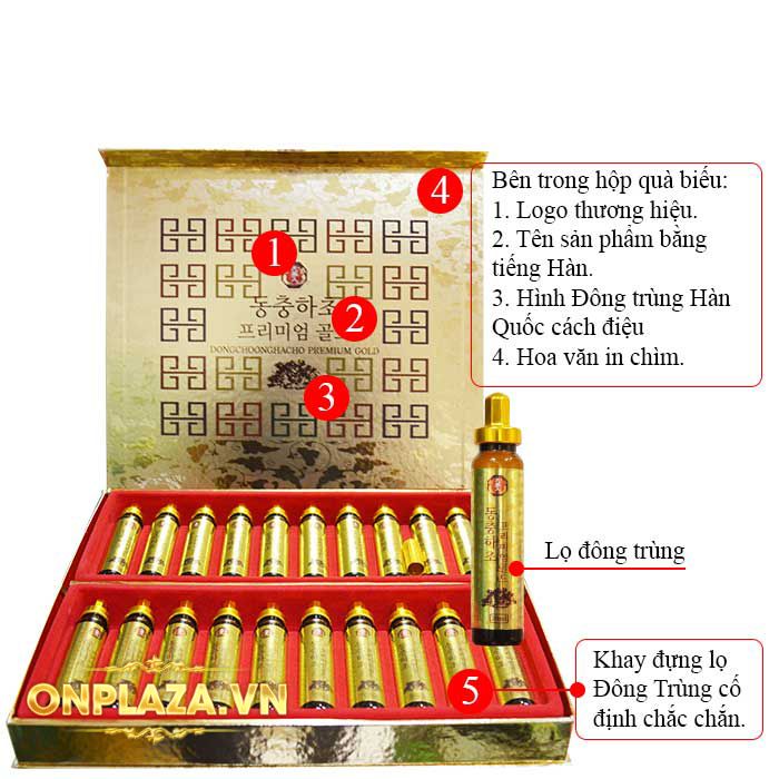 Tinh chất đông trùng hạ thảo dạng ống Hàn Quốc D045 2