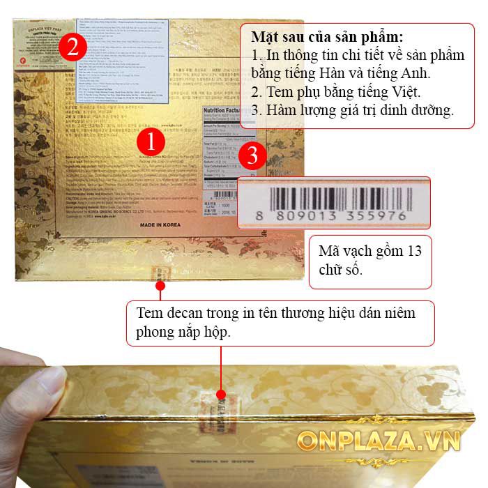 Tinh chất đông trùng hạ thảo dạng ống Hàn Quốc D045 4