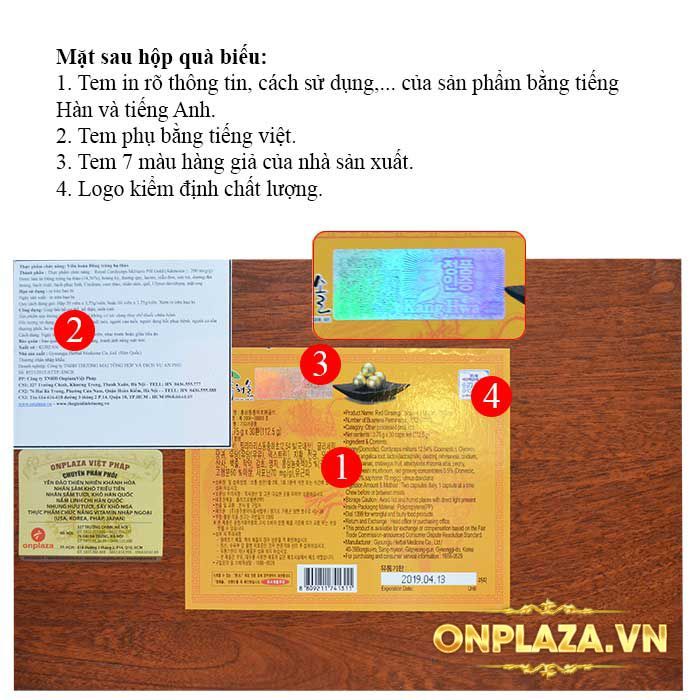 Đông trùng hạ thảo nhân sâm loại 30v D048 4