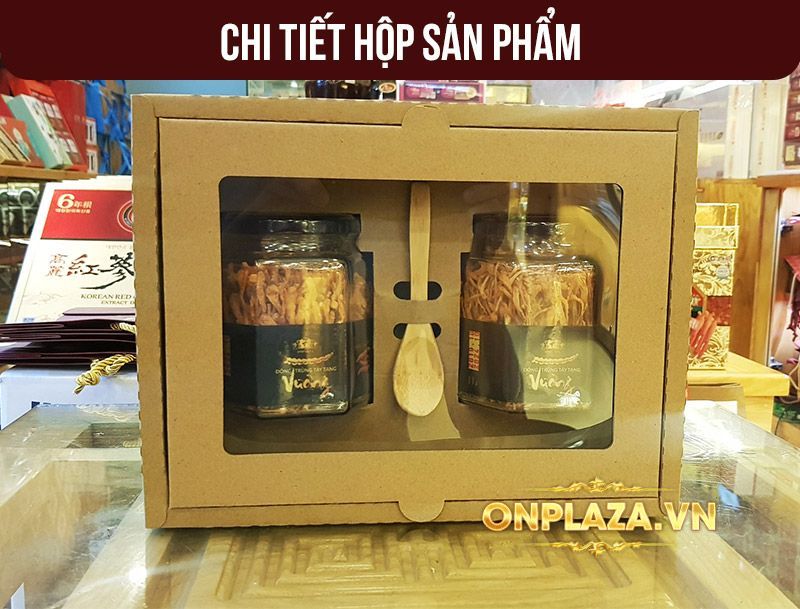 Nấm đông trùng hạ thảo Việt Nam sấy khô cao cấp hộp 100gr D205 1